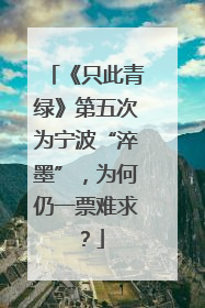《只此青绿》第五次为宁波“淬墨”，为何仍一票难求？