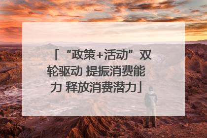 “政策+活动”双轮驱动 提振消费能力 释放消费潜力