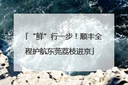 “鲜”行一步！顺丰全程护航东莞荔枝进京