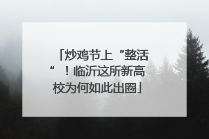 炒鸡节上“整活”！临沂这所新高校为何如此出圈