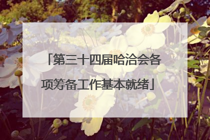 第三十四届哈洽会各项筹备工作基本就绪