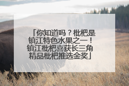 你知道吗？枇杷是镇江特色水果之一！镇江枇杷喜获长三角精品枇杷推选金奖