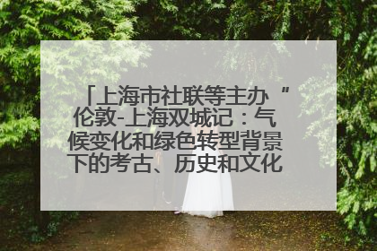 上海市社联等主办“伦敦-上海双城记：气候变化和绿色转型背景下的考古、历史和文化遗产”学术对话