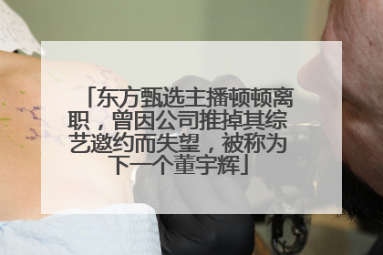 东方甄选主播顿顿离职，曾因公司推掉其综艺邀约而失望，被称为下一个董宇辉