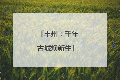 丰州：千年古城焕新生