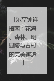 乐享钟祥指南：花海、森林、明显陵与古村的完美邂逅