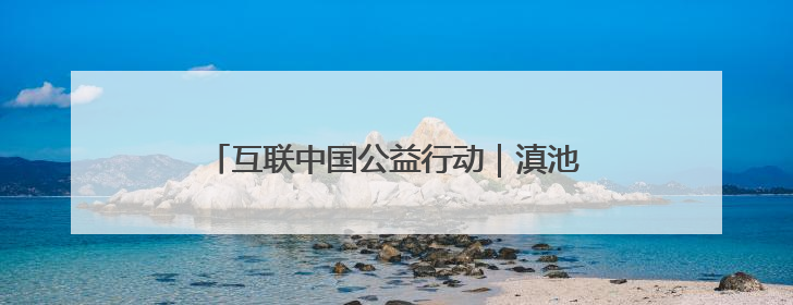 互联中国公益行动｜滇池畔小渔村的旅居新画卷