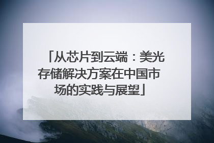 从芯片到云端：美光存储解决方案在中国市场的实践与展望