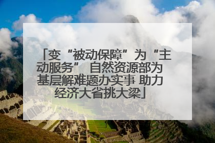 变“被动保障”为“主动服务” 自然资源部为基层解难题办实事 助力经济大省挑大梁