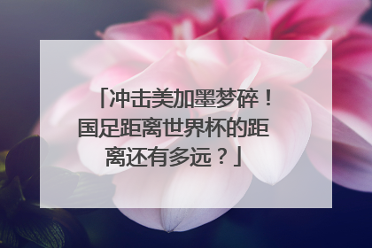 冲击美加墨梦碎！国足距离世界杯的距离还有多远？