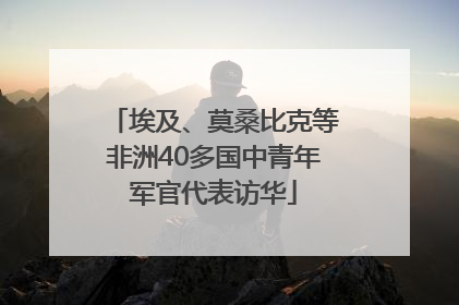 埃及、莫桑比克等非洲40多国中青年军官代表访华