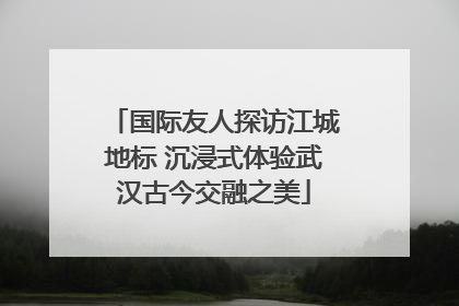 国际友人探访江城地标 沉浸式体验武汉古今交融之美