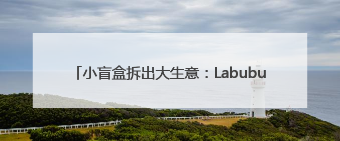 小盲盒拆出大生意：Labubu为什么能让爱马仕沦为背景板？