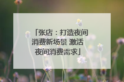 张店：打造夜间消费新场景 激活夜间消费需求