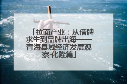 拉面产业：从借牌求生到品牌出海——青海县域经济发展观察·化隆篇