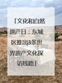 文化和自然遗产日：东城区推出3条世界遗产文化探访线路
