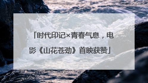 时代印记×青春气息，电影《山花苍劲》首映获赞
