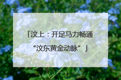汶上：开足马力畅通“汶东黄金动脉”