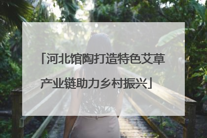 河北馆陶打造特色艾草产业链助力乡村振兴