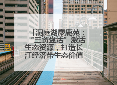 洞庭湖麋鹿苑：“三资盘活”激活生态资源，打造长江经济带生态价值转化新标杆