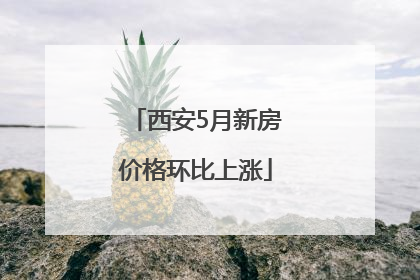 西安5月新房价格环比上涨