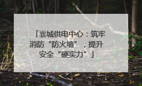 襄城供电中心：筑牢消防“防火墙”，提升安全“硬实力”