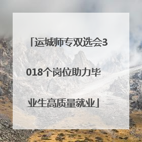 运城师专双选会3018个岗位助力毕业生高质量就业