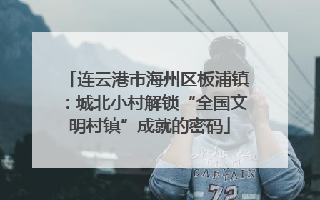 连云港市海州区板浦镇：城北小村解锁“全国文明村镇”成就的密码