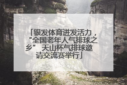 银发体育迸发活力，“全国老年人气排球之乡” 天山杯气排球邀请交流赛举行