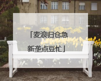 麦浪归仓急 新垄点豆忙