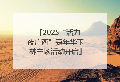 2025“活力夜广西”嘉年华玉林主场活动开启