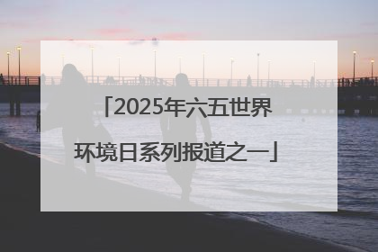 2025年六五世界环境日系列报道之一